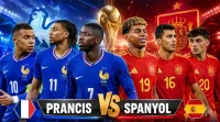 Prediksi Prancis vs Spanyol di Semifinal Piala Dunia 2026