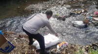Mayat Bayi dalam Kantong Ditemukan di Sungai Cipelang Sukabumi