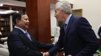 Prabowo Bertemu Tony Blair, Bahas Perkembangan Strategis Global