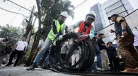 42 Ruas Jalan di Kota Bandung Mulai Bebas Kabel Udara