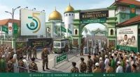 Ribuan Banser dan Pagar Nusa Perketat Pengamanan Muktamar NU