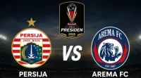 Persija vs Arema FC Imbang 1-1 pada Babak Pertama