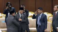 Jokowi Beri Acungan Jempol Usai Pidato Kenegaraan Prabowo