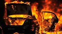 Diduga Akibat Korsleting Aki, Mobil Terbakar Saat Isi BBM di SPBU Bogor