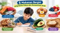 6 Makanan Bergizi yang Bantu Fokus dan Konsentrasi Anak