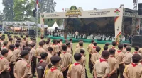 Kemah Nasional Pramuka PUI 2026 Digelar di Sukabumi, Diikuti 5.400 Peserta