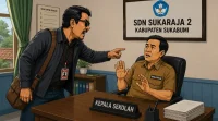Pria Mengaku Wartawan Viral Usai Diduga Minta Uang ke Kepsek di Sukabumi