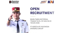 Rekrutmen KAI 2026 Dibuka, Cek Formasi dan Syaratnya