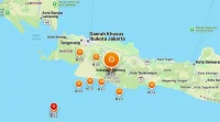 Hari Ini Kabupaten Bandung Diguncang Gempa Beruntun