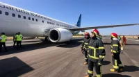 Pesawat Garuda Pecah Ban Landing di Makassar, 156 Penumpang Selamat