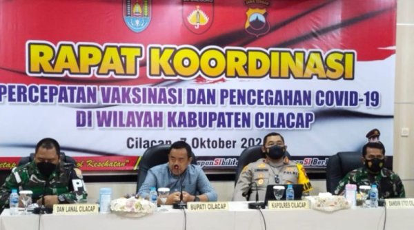 Upayakan Percepatan Vaksinasi Covid-19, Forkopimda Gelar Rapat Koordinasi