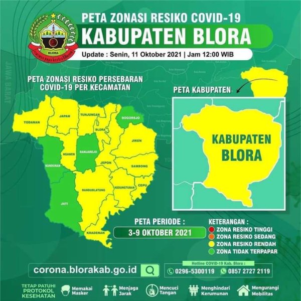Zona Hijau Berangsur Tambah, Kini Kecamatan Banjarejo