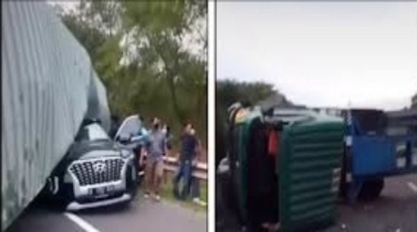 Sopir Kontainer yang Diduga Sebabkan Bos Indomaret Tewas di Tol Cipularang Diburu Polisi
