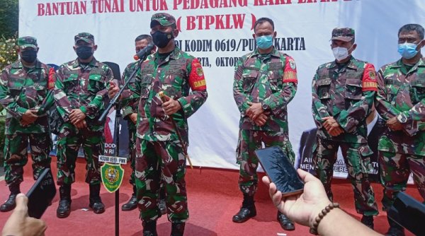 Kodim 0619/Purwakarta Launching BTPKLW Sebanyak 4.000 Penerima Manfaat