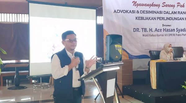 "Ngawangkong Sareng Pak Dewan", Ini yang Dikatakan Ace Hasan Soal Perlindungan Anak di Indonesia
