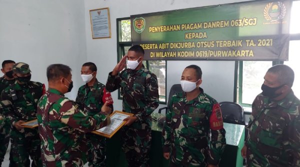Dandim 0619/PWK: Ba Otsus Bisa Menjaga Nama Baik TNI dan Ilmu yang Didapat Diterapkan di Papua