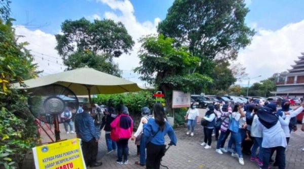 Wisata Lembang Mulai Dipadati Pengunjung