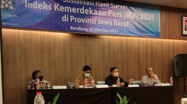 Indeks Kemerdekaan Pers di Jawa Barat dalam Kondisi "Cukup Bebas"