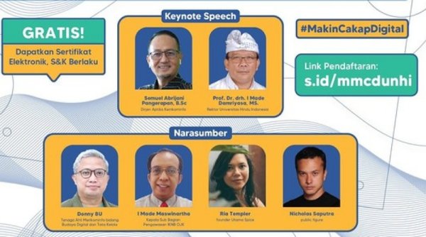 Kementerian Komunikasi dan Informatika Indonesia Tingkatkan Inisiatif untuk Atasi Kesenjangan Literasi Digital di Bali