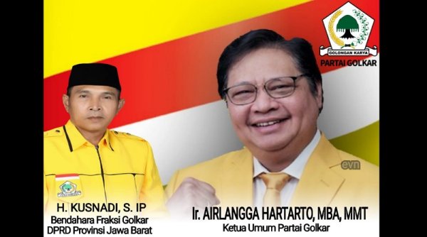 H. Kusnadi: Rating Golkar Meningkat Seiring Meningkatnya Rating Airlangga Hartarto