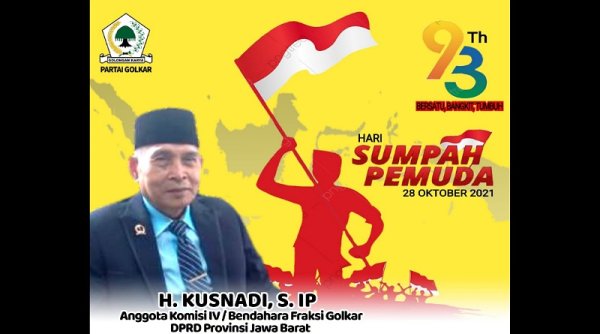 H. Kusnadi: Sumpah Pemuda Bagian Tak Terpisahkan dari Kemerdekaan Indonesia