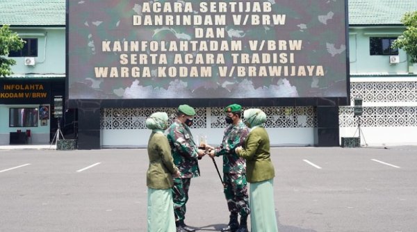 Empat Kursi Kepemimpinan di Lingkungan Kodam Brawijaya Berganti