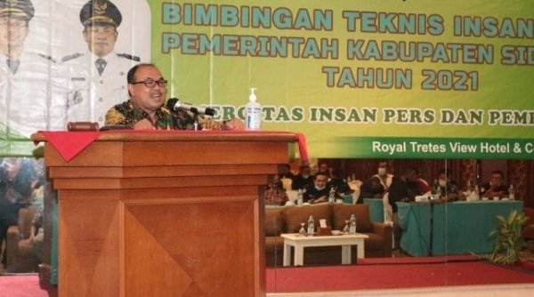 Dalam Mengawal Pembangunan, Pemkab Sidoarjo Jalin Sinergitas dengan Pers