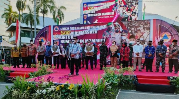 Ace Hasan Apresiasi Penanganan Pandemi Covid-19 oleh BNPB di Makassar