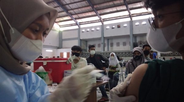 Gelar Vaksinasi di Kecamatan Majalaya Sudah Mencapai Target 60 Persen