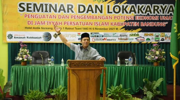 Bupati Bandung Apresiasi Puluhan UMKM di Cabang Persis