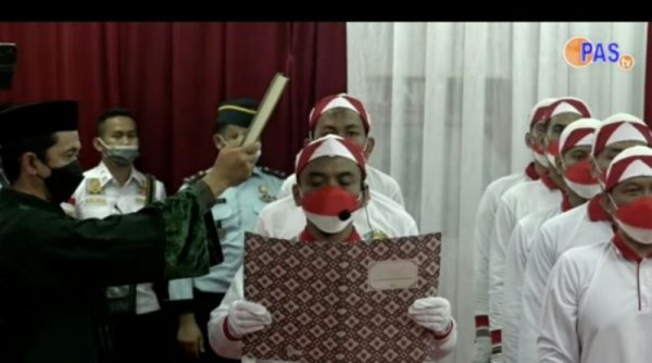 34 Napi Teroris Ikrar Setia NKRI: Pancasila dan UUD 45 Tak Bertentangan dengan Islam