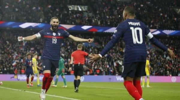 Prancis Lolos ke Piala Dunia 2022 Usai Bantai Kazakhstan