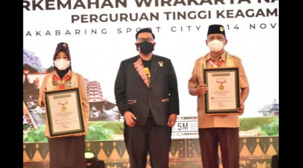 Pantun Moderasi Beragama PWN PTK 2021 Cetak Rekor Dunia