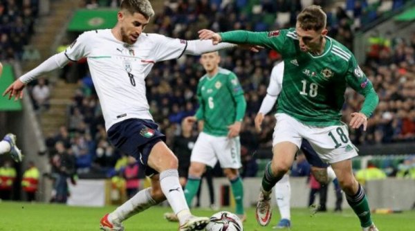 Ditahan Imbang Irlandia Utara, Italia Gagal Lolos Otomatis ke Piala Dunia 2022