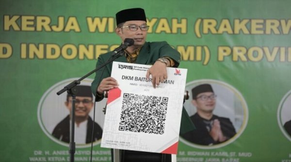 Ridwan Kamil Dorong Masjid Kembangkan 'Kencleng Digital'