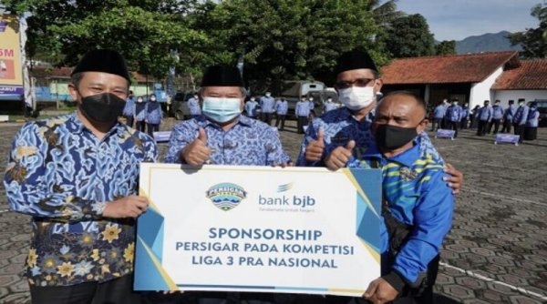 Bupati Garut Lepas Persigar Arungi Liga 3 Zona Jawa Barat