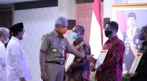 1.070 Pendonor Darah Sukarela di Jateng Terima Penghargaan dari Gubernur