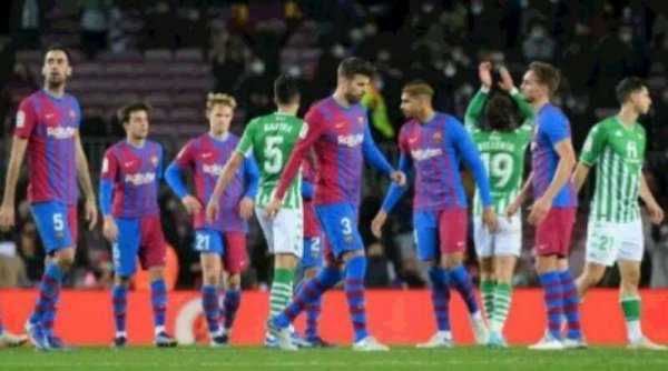 Barcelona vs Real Betis, Blaugrana Kalah 0-1 di Camp Nou