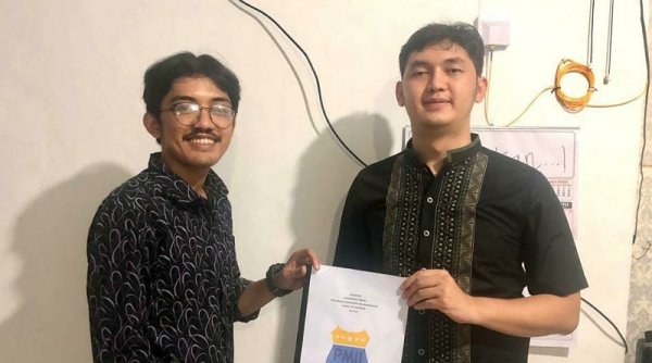 Ketua Terpilih PC PMII Kab. Bandung Serahkan Gugatan Ke Sekjen PB. PMII