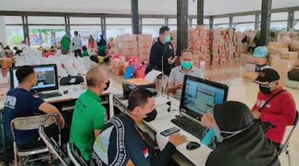 Bantuan Pemkot Surabaya Tiba di Lumajang