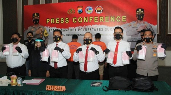 Simpan Sabu Dalam Selangkangan Dua Kurir Asal Aceh Diciduk Polisi