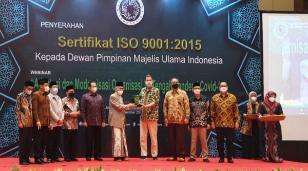 Kembali Meraih Sertifikat ISO 9001:2015, Bukti MUI Organisasi Modern dan Akuntabel