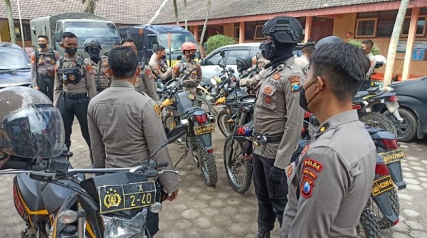 Antisipasi Penjarahan Ditsamapta Polda Jatim Gelar Patroli Rutin