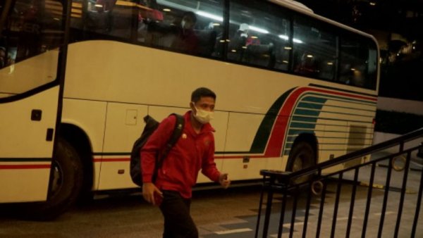 Timnas Indonesia Tiba di Singapura