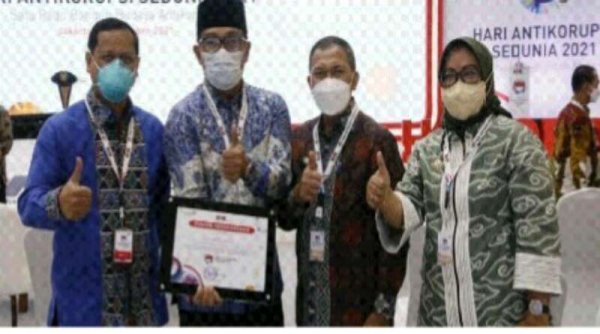 Peringati Hakordia, Kota Bandung Raih Apresiasi dari KPK