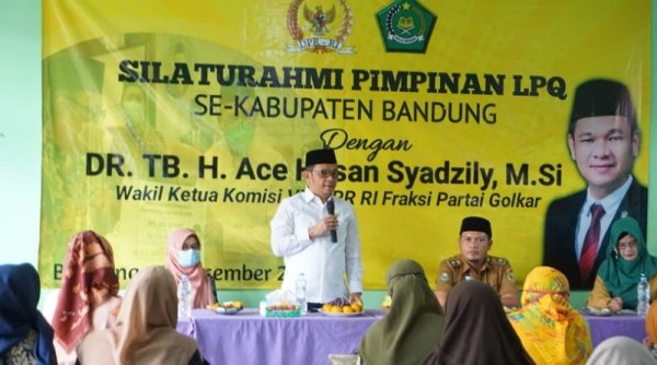 Ace Hasan Berikan Perhatian Untuk Pendidikan Al-Quran