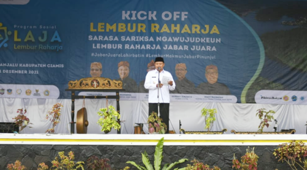 Untuk Tanggulangi Kemiskinan, Wagub Uu Ruzhanul Ulum Luncurkan Program LAJA di Ciamis