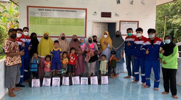 Dukung Pencegahan Gizi Buruk dan Stunting, Elnusa Petrofin Bagikan Ribuan Paket Gizi untuk Balita di Seluruh Indonesia