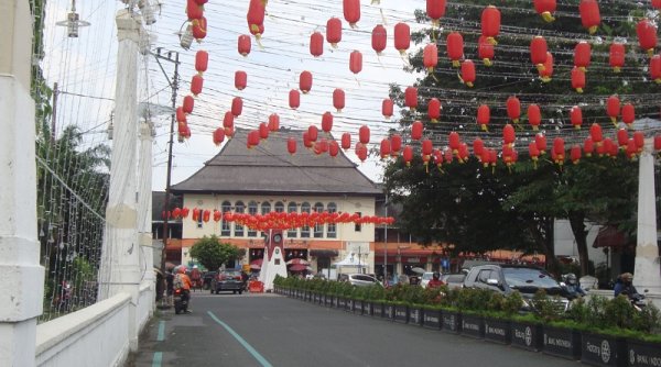 Kota Solo Semarak Lagi dengan Lampion Imlek dan Shio Macan Air