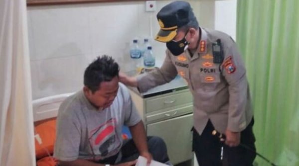 Aksi Korban Begal Palsu Terungkap, Pelaku Takut Istrinya Gadaikan Motor Sempat Dijenguk Kapolresta Sidoarjo